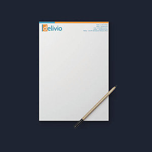 Delivio Letterhead